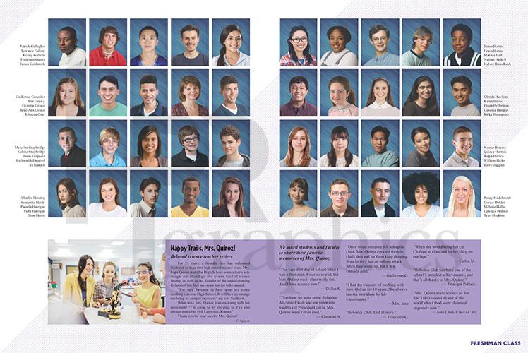 Yearbook - High School - Interior 01