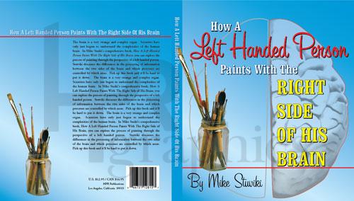 How a Left Handed Person Paints with the Right Side of His Brain