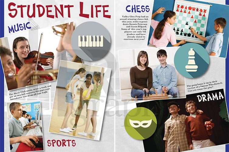 Yearbook - Middle School - Interior 03