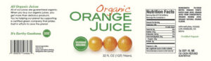 Orange Juice - Bottle