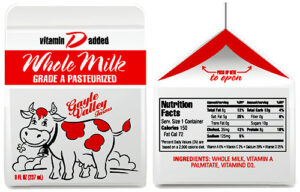 Milk - Whole - 8 oz