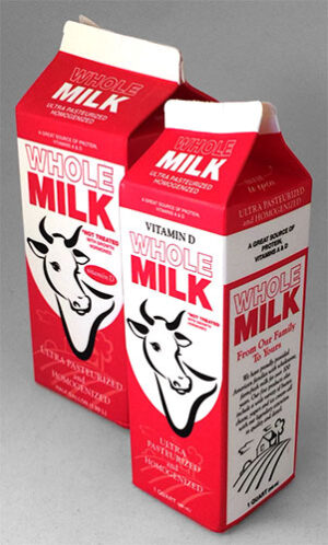 Milk - Whole - Cartons