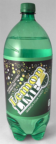 Soda - Lemon Lime - Bottle - 2 Liter