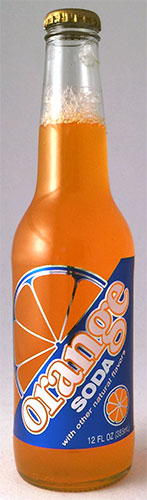 Soda - Orange - Glass Bottle - 12 oz