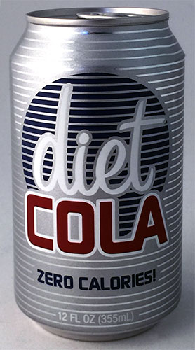Cola - Retro Diet - 1980s Can