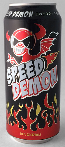 Energy Drink - Speed Demon Racer - Can - 16 oz