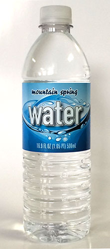Mountain Spring Water 01 - 16 oz