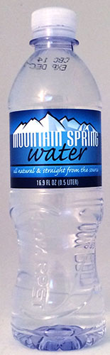 Mountain Spring Water 02 - 16 oz