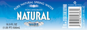 Natural Water - 16 oz