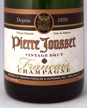 Pierre Jousset Vintage Brut