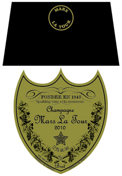 Mars La Tour - Dom Perignon Look-Alike