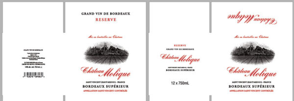 Chateau Molique - Reserve Bordeaux - Case