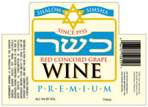 Concord Grape Kosher Wine