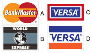 Credit Card - Look-Alike Financial Service Company Logos