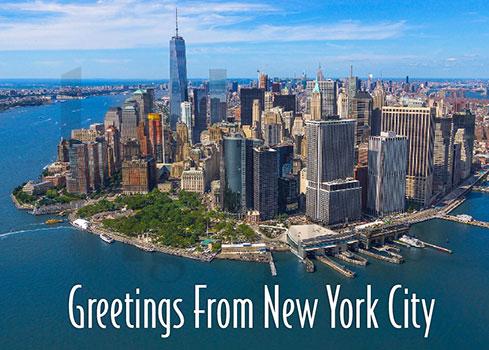 Postcard - New York - Greetings