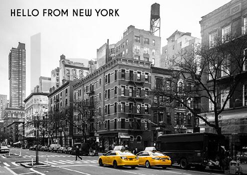 Postcard - New York - Hello