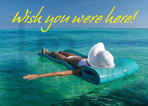 Postcard - Wish You Were Here 01