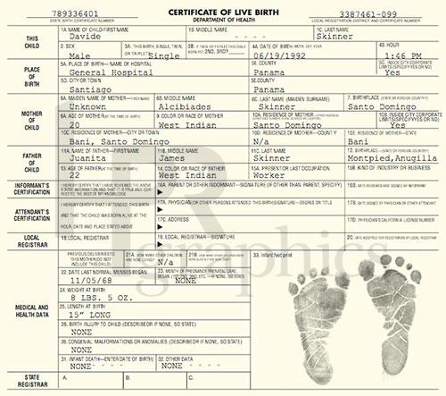 Birth Certificate 03
