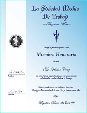 Medical Certificate - Spanish 02