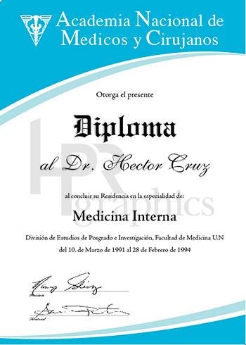 Medical Certificate - Spanish 05