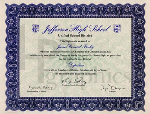High School Diploma 01