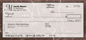 Checkbook - Personal - Executive Background 3
