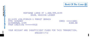 Receipt - ATM - 1