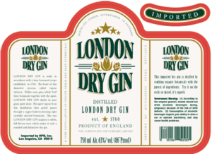London Dry Gin - Green Label