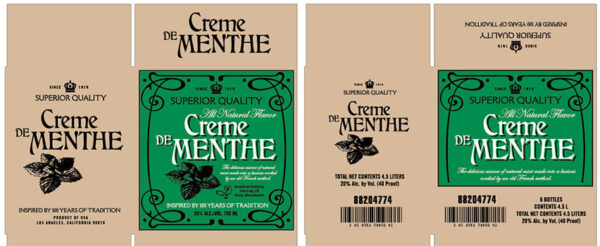 Creme de Menthe - Case