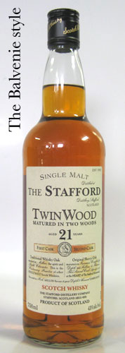 The Stafford 21 Scotch - The Balvenie Double-Wood Look-Alike