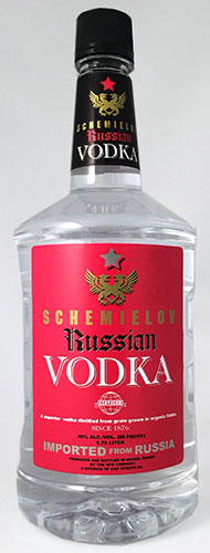 Schemielov Russian Vodka - 1.75L