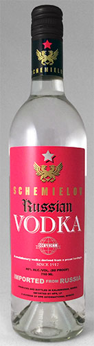 Schemielov Russian Vodka - 750mL