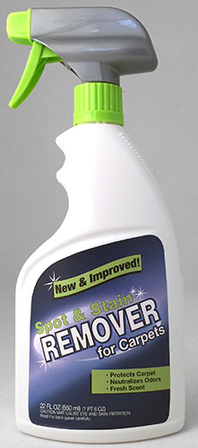 Spot and Stain Remover for Carpets