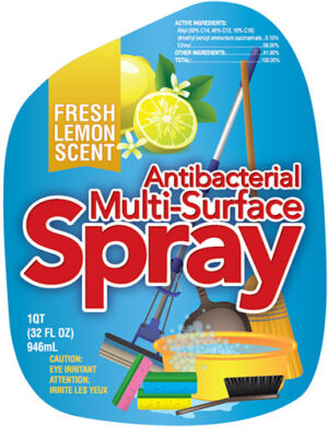 Antibacterial Multi-Surface Spray