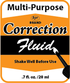 Correction Fluid