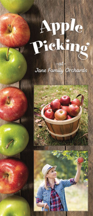 Tourist Flyer - Apple Picking