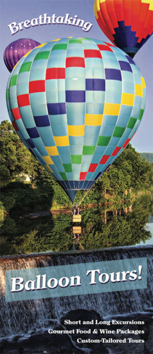 Tourist Flyer - Hot Air Balloon Tours