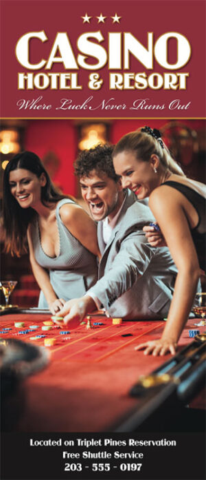 Tourist Flyer - Casino Hotel and Resort