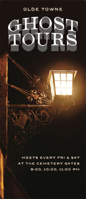 Tourist Flyer - Ghost Tours