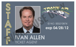 Airline Staff Photo ID