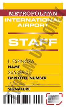 Airport Staff ID - International