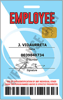 Employee ID - Vertical