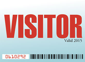 Visitor ID Badge - Generic