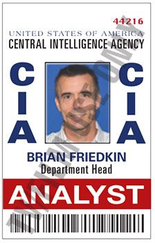 CIA Analyst Photo ID