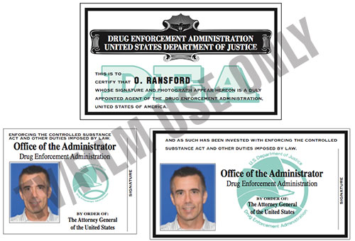 DEA Wallet Photo ID