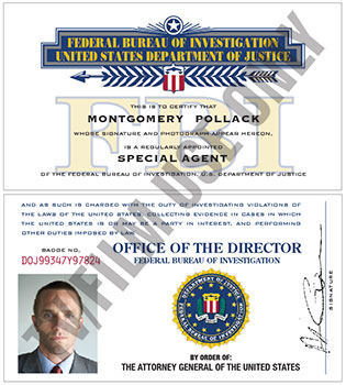 FBI Wallet Photo ID
