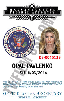 Federal Attorney Photo ID