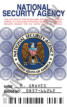 NSA Clip-on ID