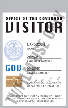 Governor's Office Visitor ID