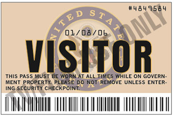 US Senate Visitor ID